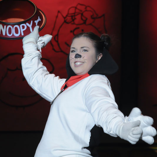 hs musical snoopy dancing