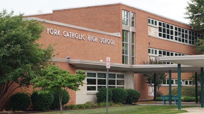 york catholic high school front entrance