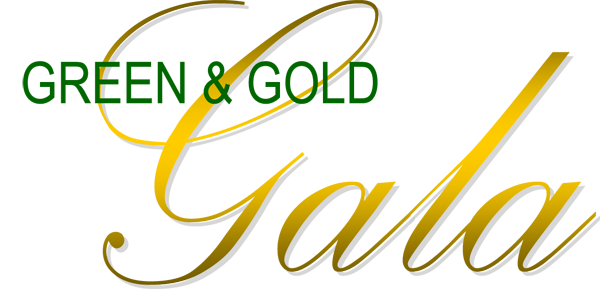 Green & Gold Gala logo