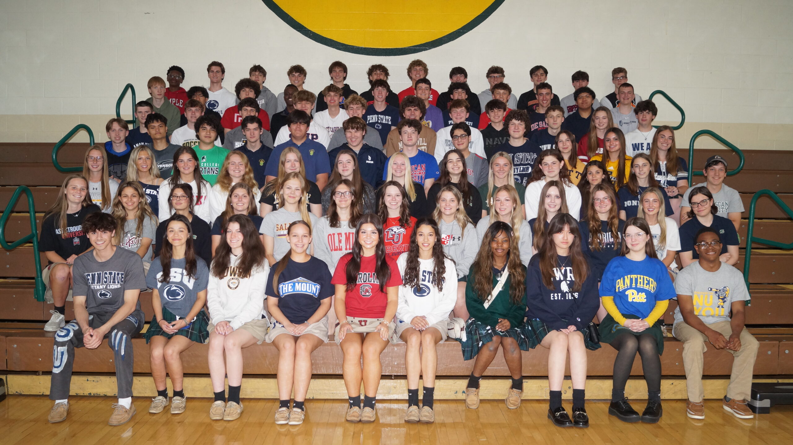 class of 2025 student group photo