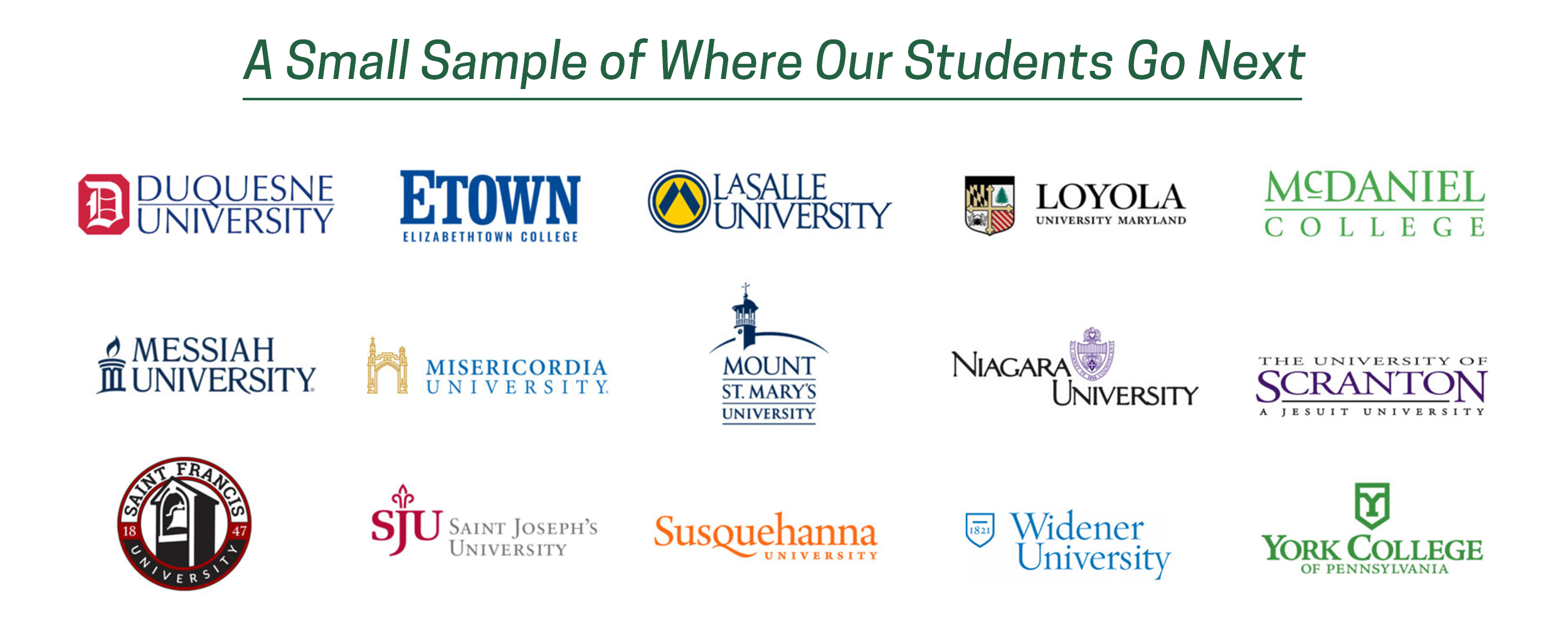 YC partner college and universities