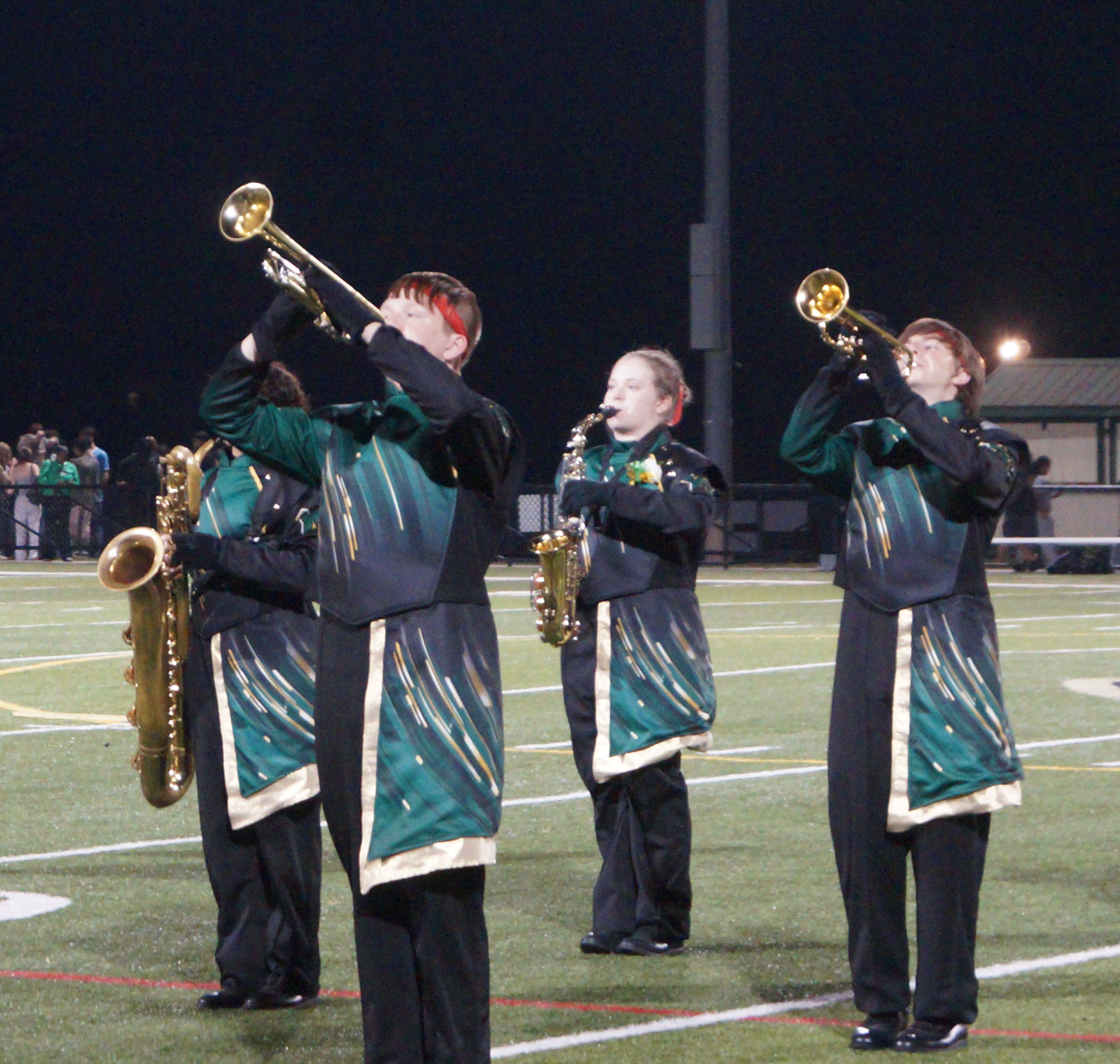 marching band performing