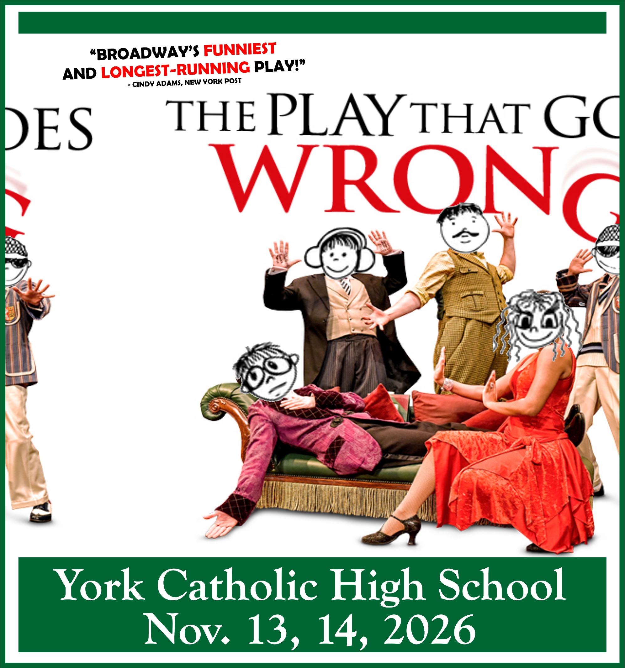 he Play That Goes Wrong graphic